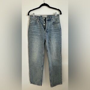Everlane Blue Straight Jeans Classic Style
